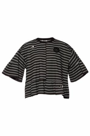 T-shirt z falbaną, zdjęcie 1 T-shirt z falbaną od McQ Alexander McQueen